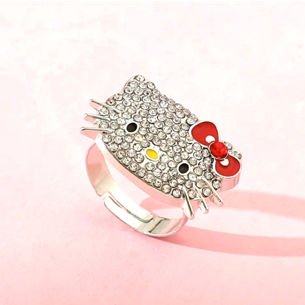 Hello Kitty Adjustable Ring